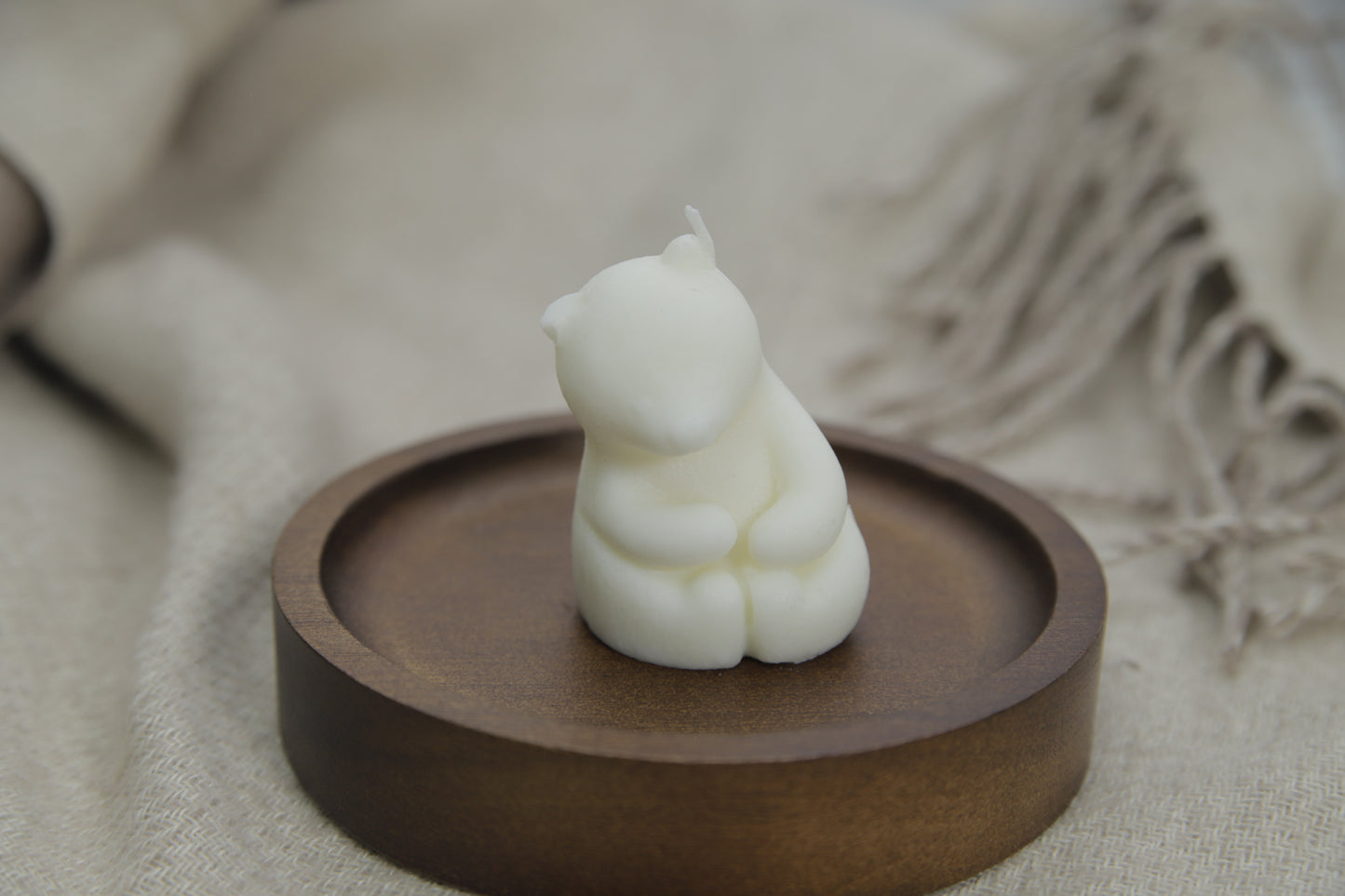 Vela Osito – Artesanía en cera de soja