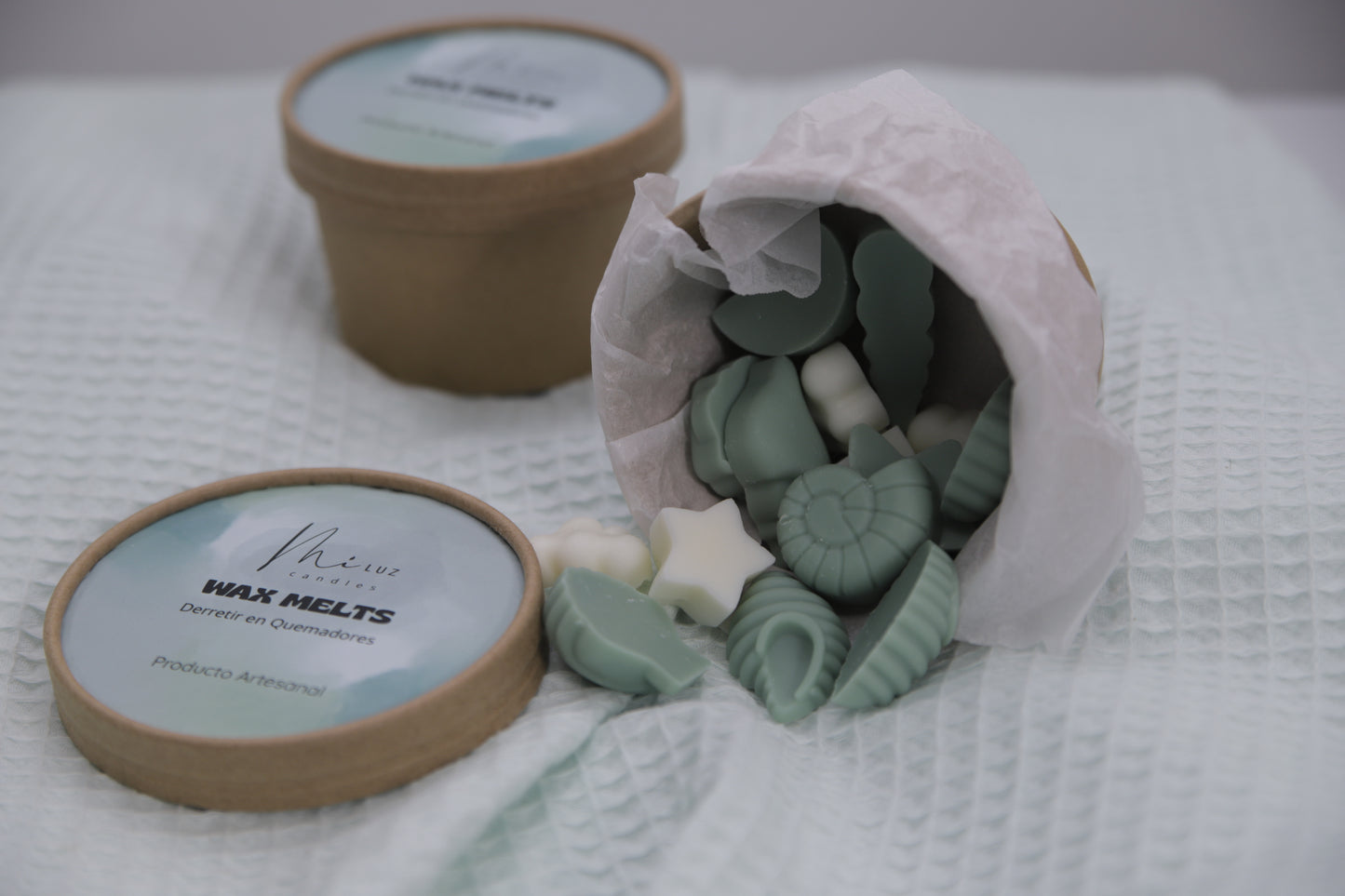 Waxmelts Mix – Caracolas, Estrellas y Nubes en Cera de Soja